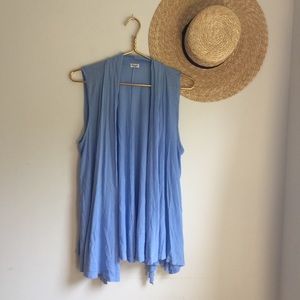Anthropologie Splendid blue vest top